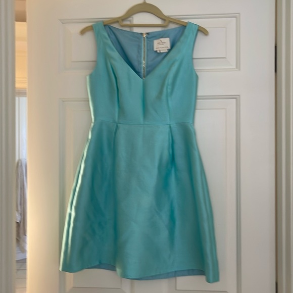 kate spade Dresses & Skirts - Kate Spade blue silk dress, size 2